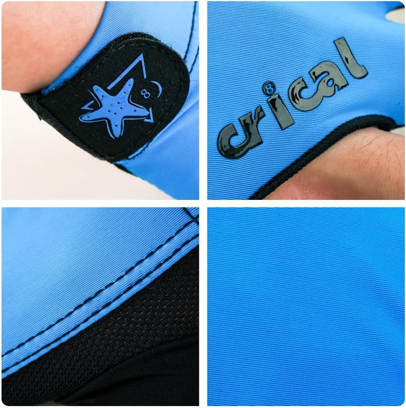 CRICAL Professional Billiard Glove for Pool, 3-Finger Design with Thick Lycra & Non-Slip Grip for Men and Women, Billiard Cue Accessories for Improved Control and Practice - Image 5